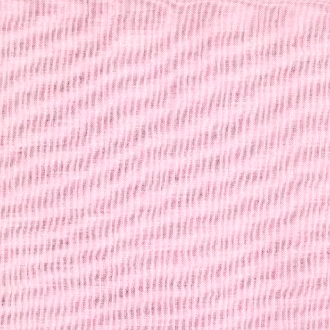 20 yd. Full Bolt: Springs Creative Light Pink Solid Cotton Fabric